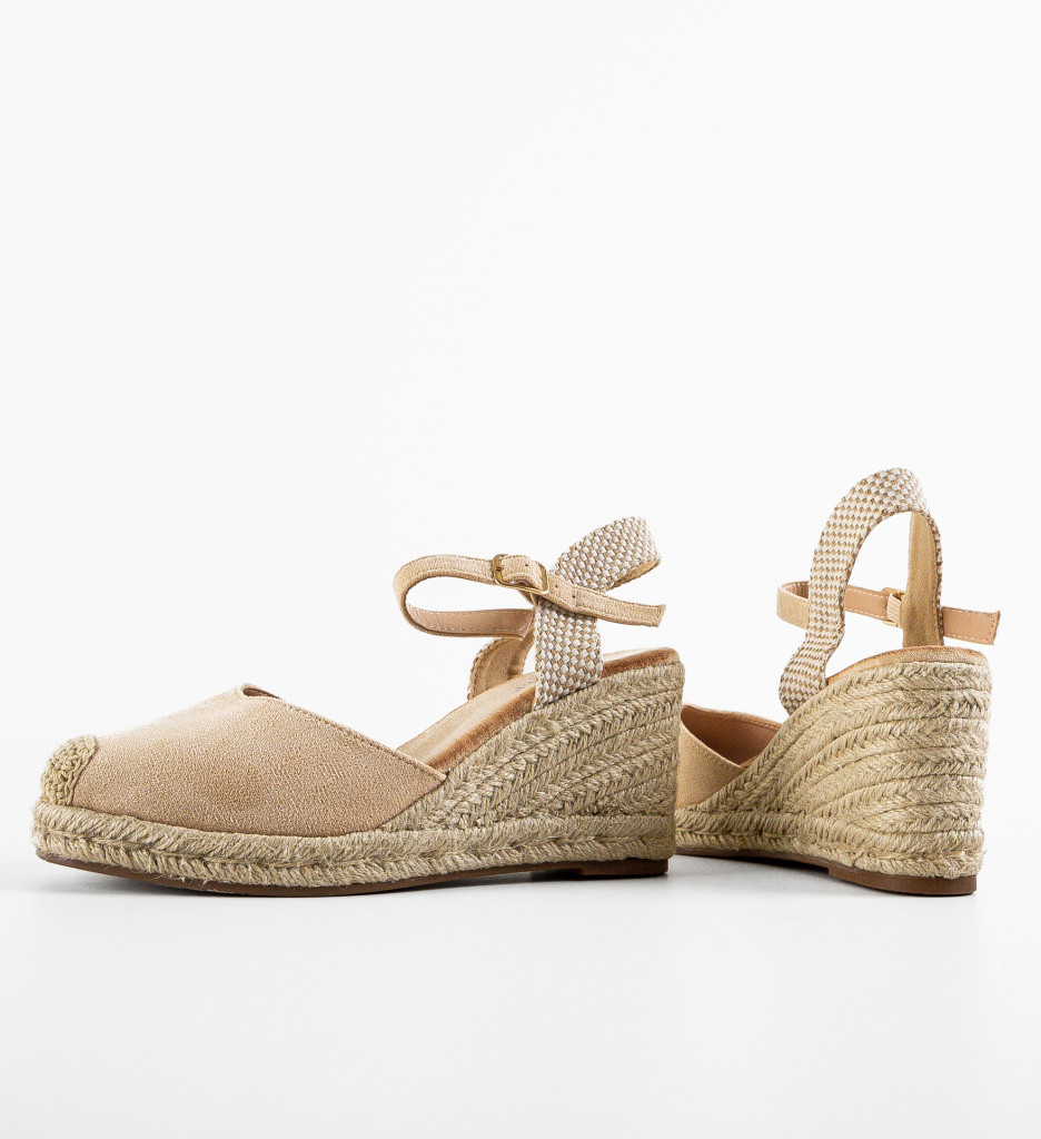 Platforme Dama Moana Bej - Confort și Stil - imagine 6