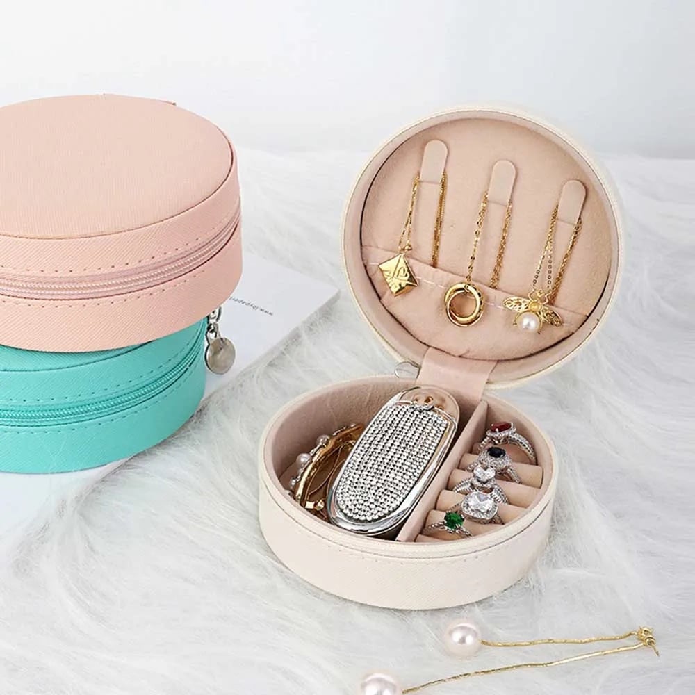 Cutie Bijuterii Rhea AC051 Verde | Organizare Perfectă - imagine 2