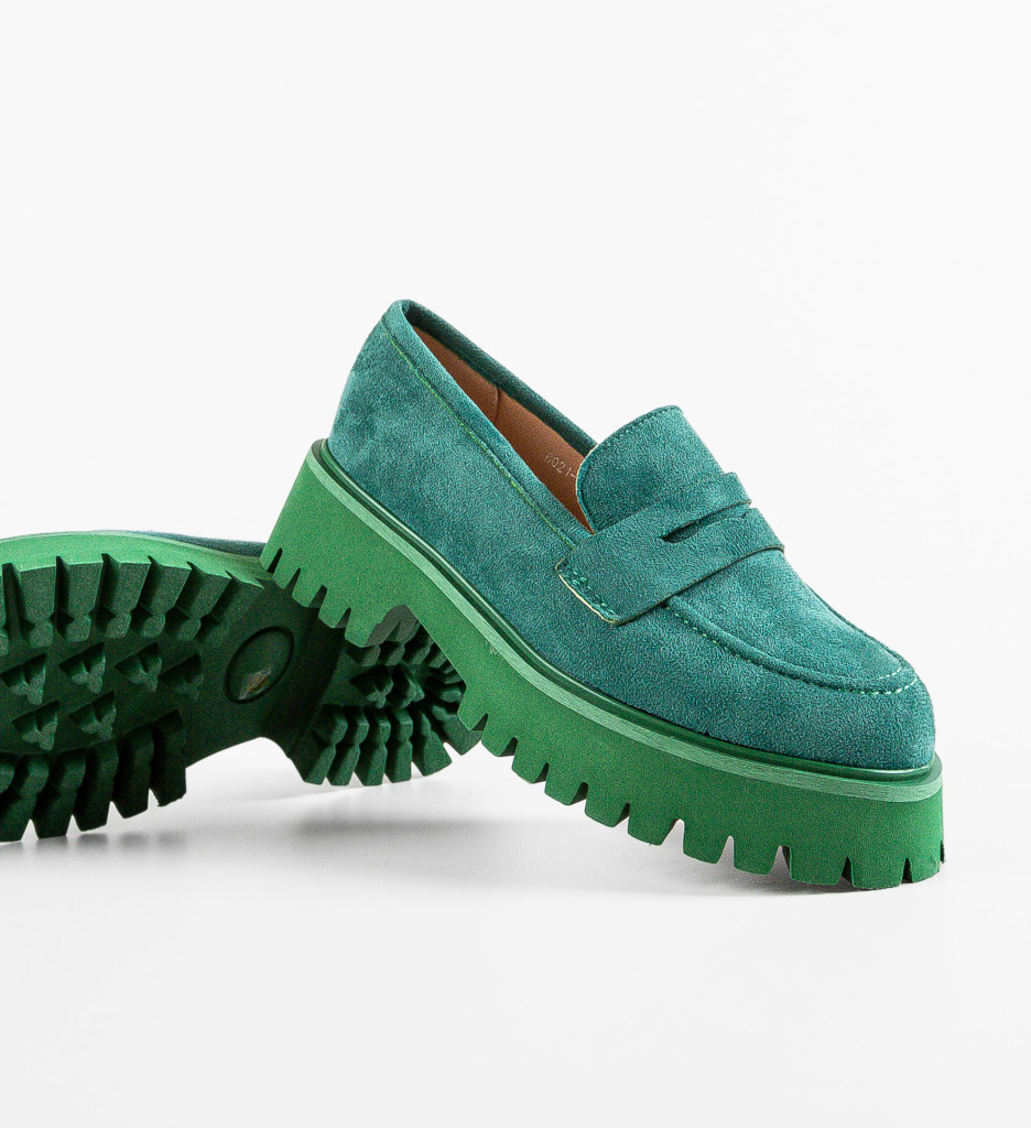 Pantofi Casual Stein Verzi | Confort Zilnic - imagine 7