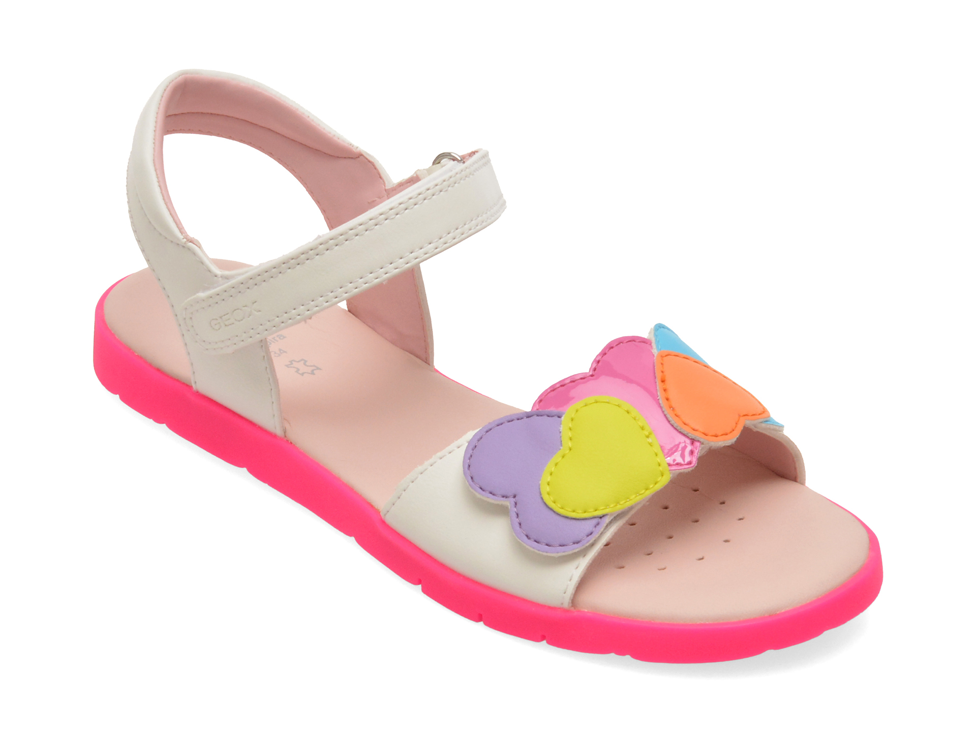 Sandale Geox Multicolor J65P1D Piele Ecologică