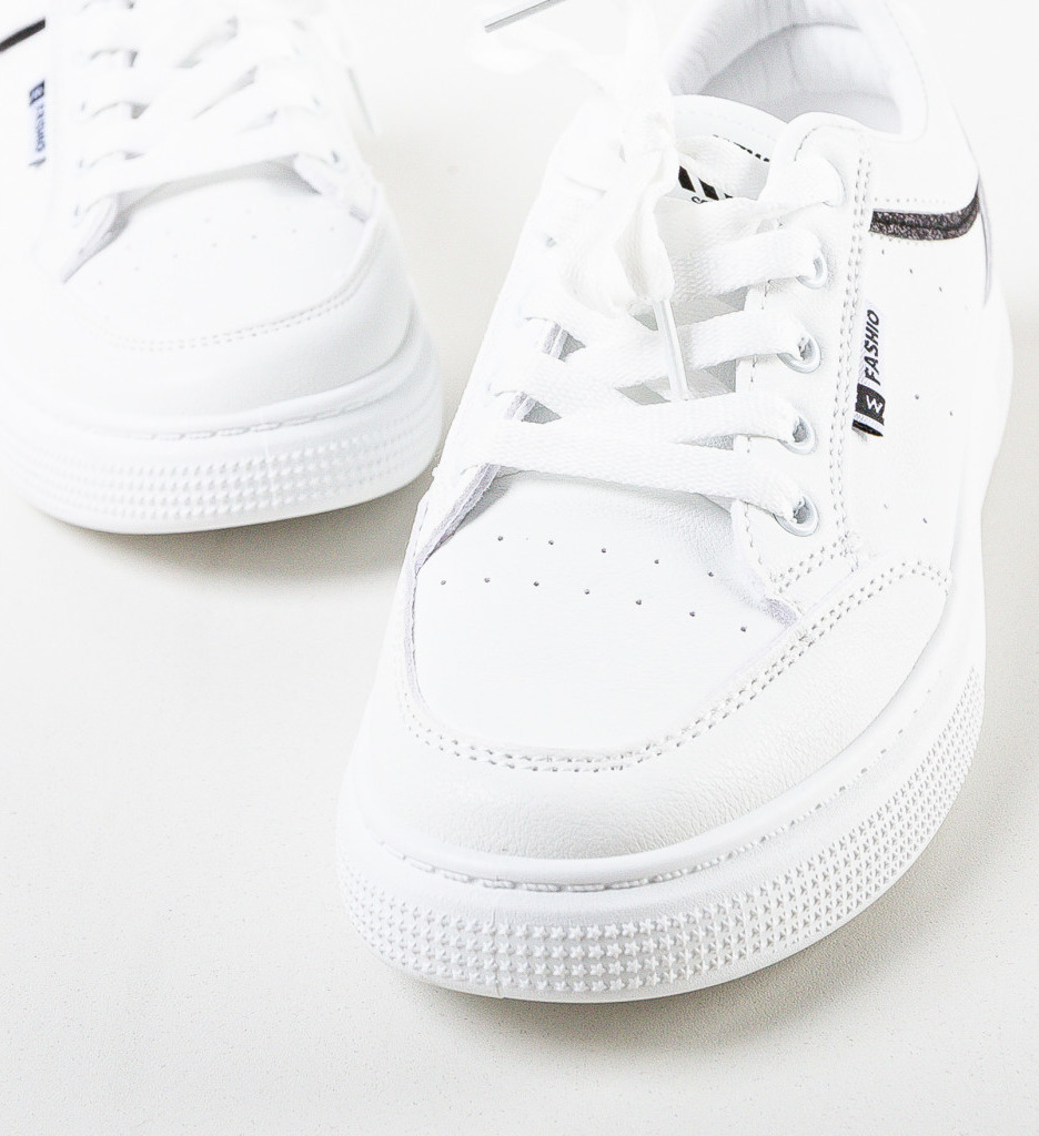 Sneakers Akon Dama Albi - Confort și Stil Sport - imagine 7