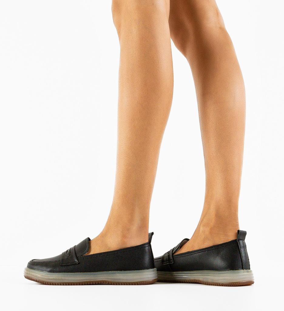 Pantofi Casual Taqqiq Negri | Confort și Stil - imagine 2