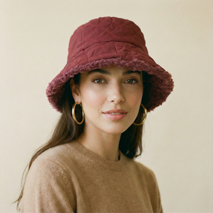 Pălărie Reversibilă Shopika - 2 în 1 Eleganță - imagine 2