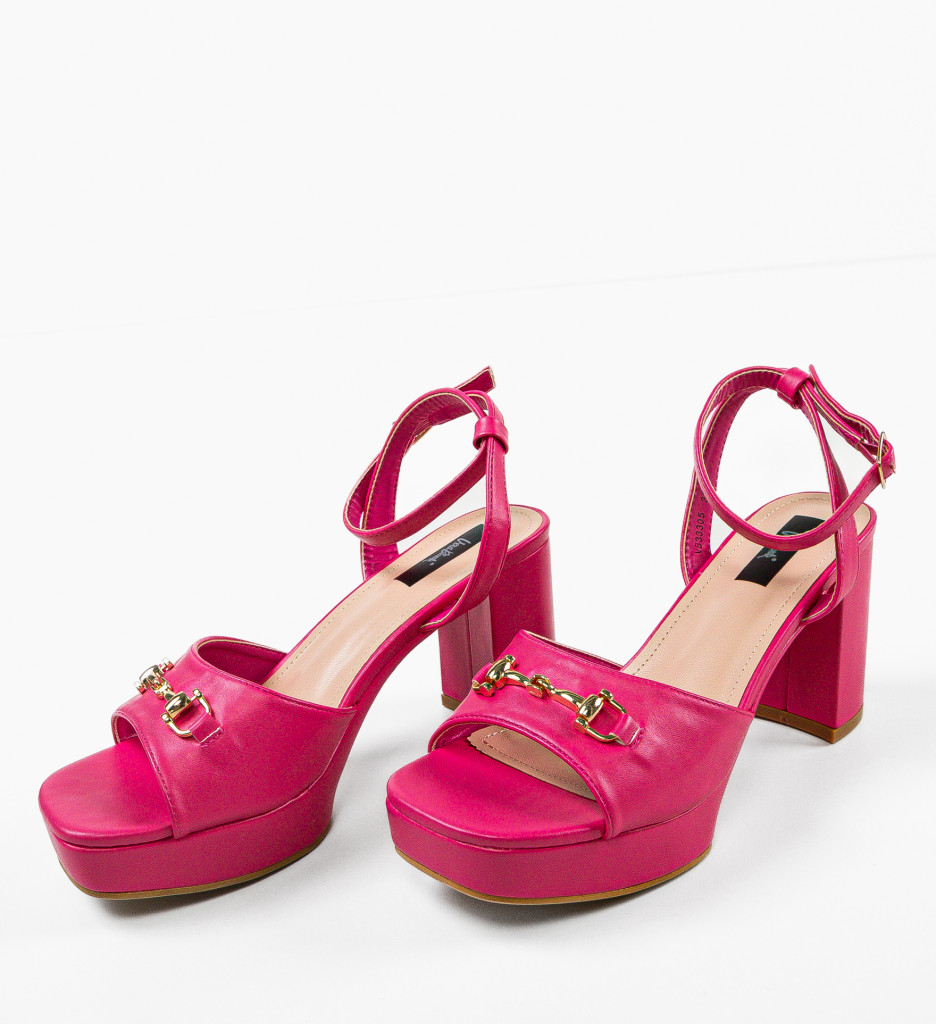 Sandale Merab Fuchsia - Eleganță și Stil - imagine 5