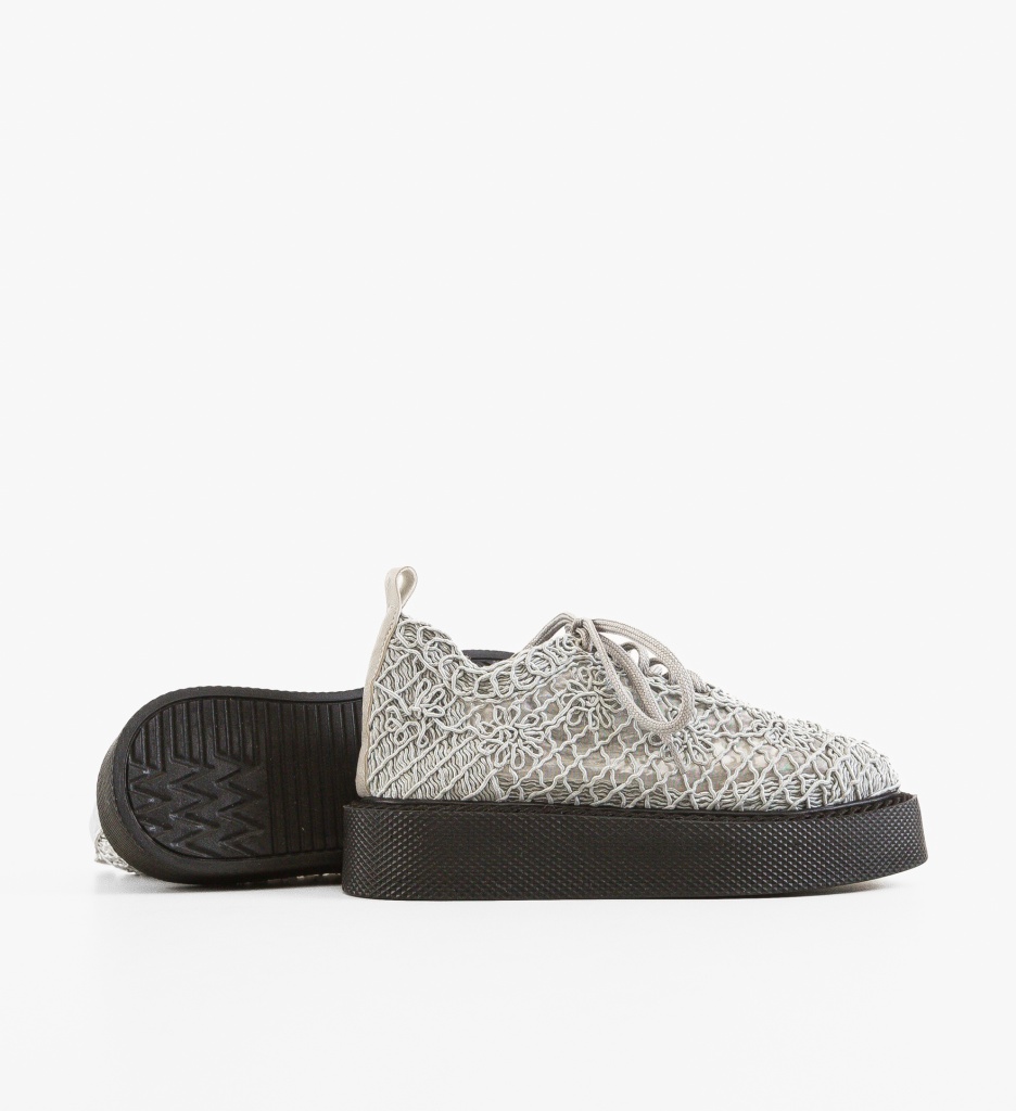 Pantofi Casual Ystory Gri - Confort și Stil - imagine 4