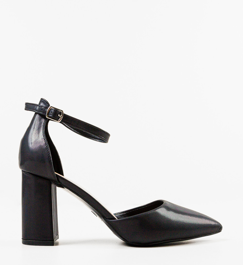 Pantofi Hugo Negri 2 cu toc elegant - imagine 4