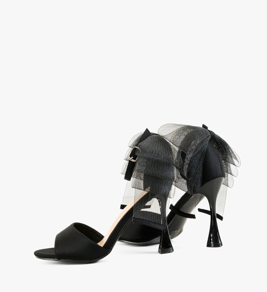 Sandale Toc Mejia Negre - Eleganță și Stil - imagine 6