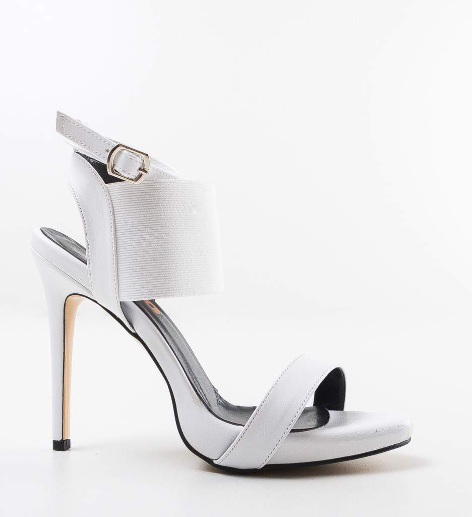 Sandale Morison Albe | Eleganță și Stil - imagine 6