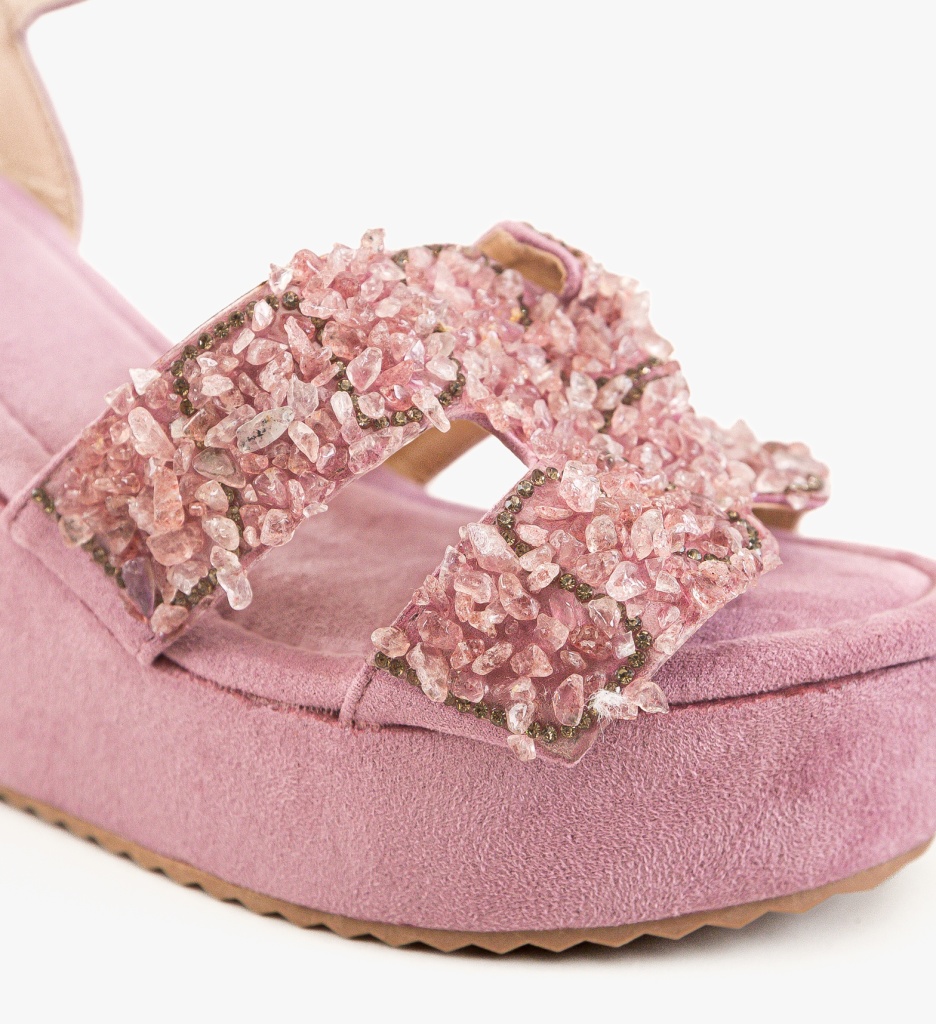 Platforme Dama Mov Elegante și Confortabile - imagine 8