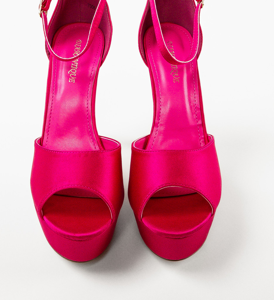 Sandale Euandro Fuchsia | Eleganță și Stil - imagine 6