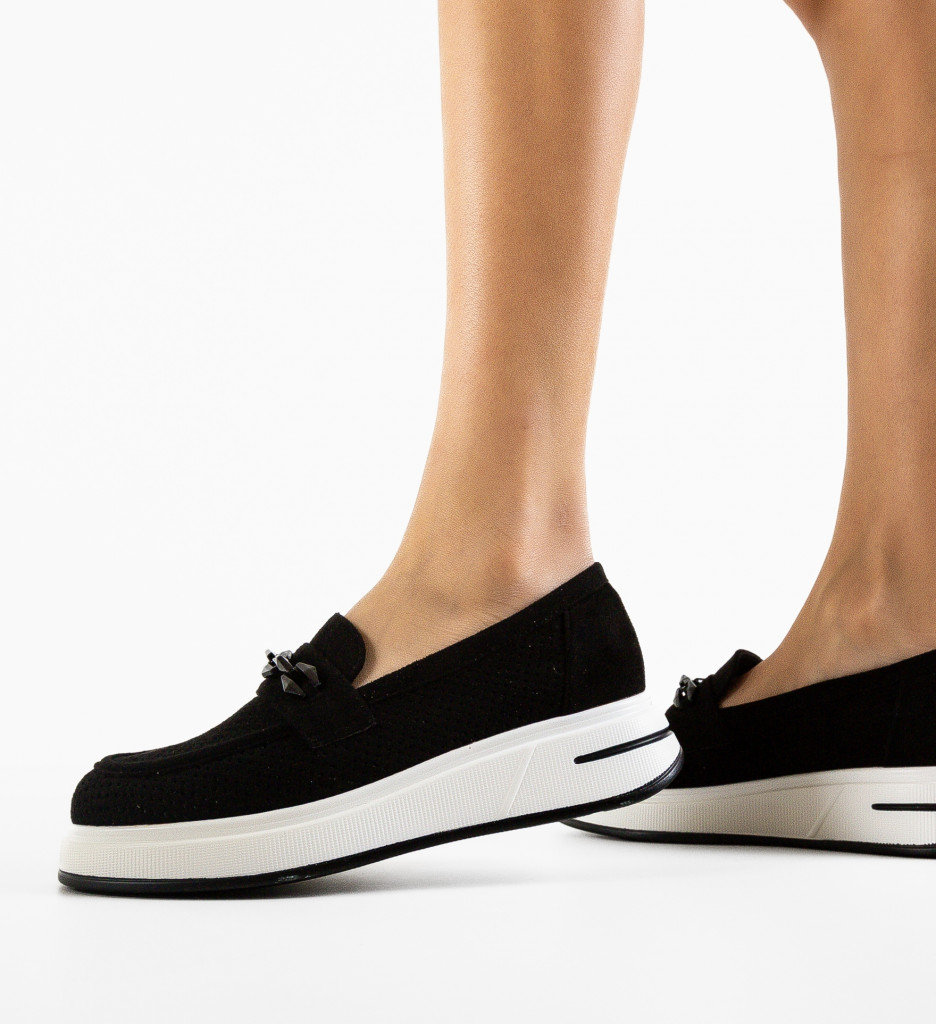 Pantofi Casual Moguly Negre - Confort și Stil