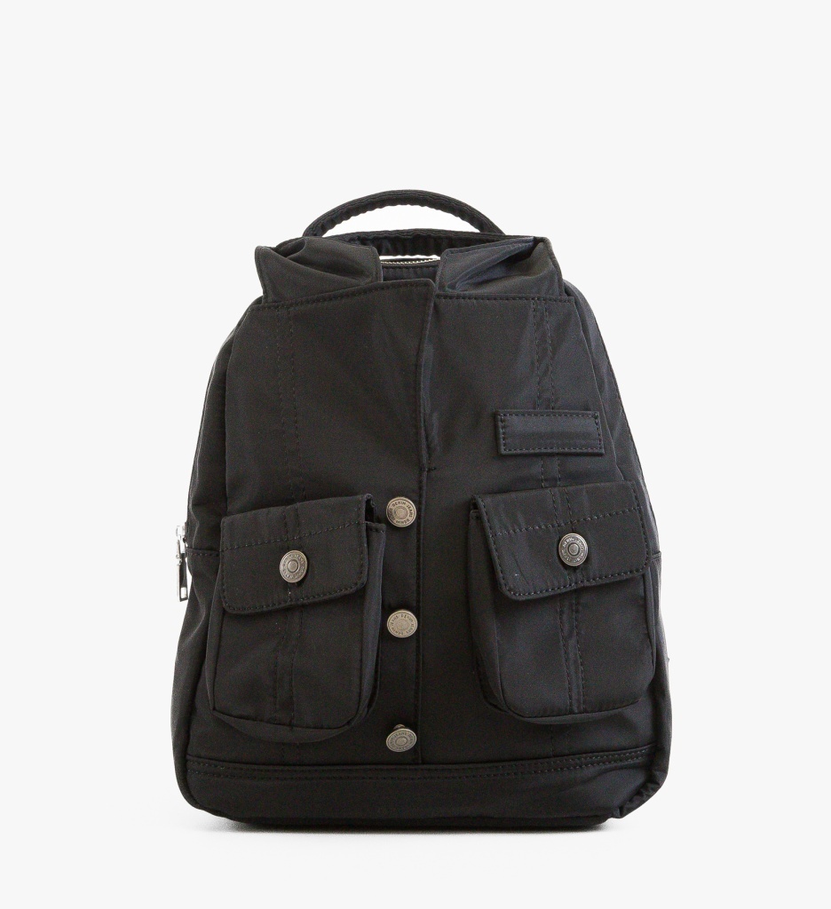 Rucsac Dama Jeans Neagra | Stil Urban Versatil - imagine 2