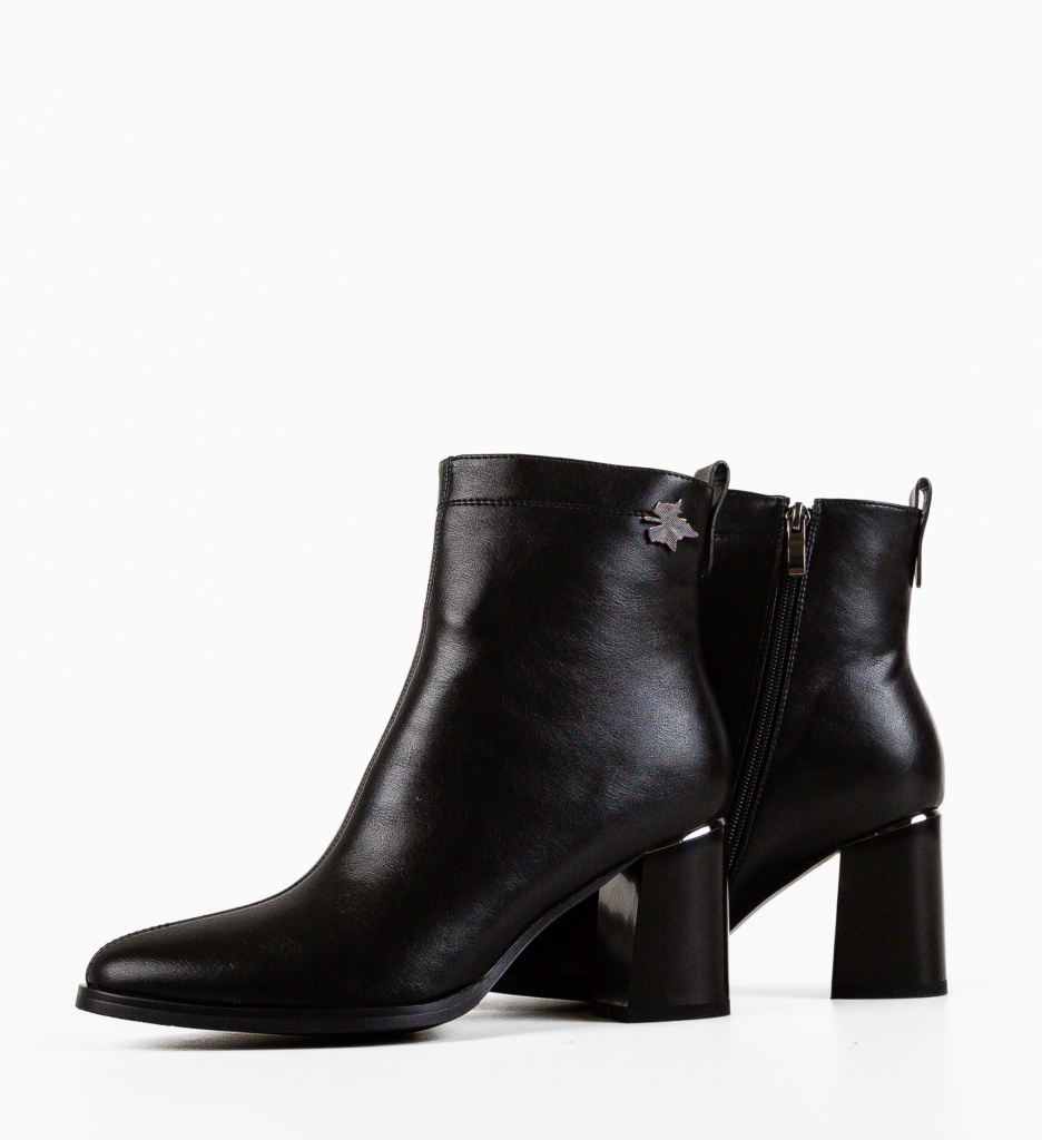 Botine Dama Stehar Negre - Eleganță și Confort - imagine 5
