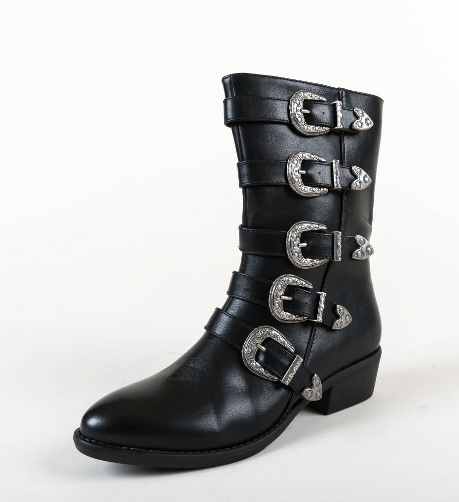 Ghete Reese Negre | Eleganță și Confort - imagine 7