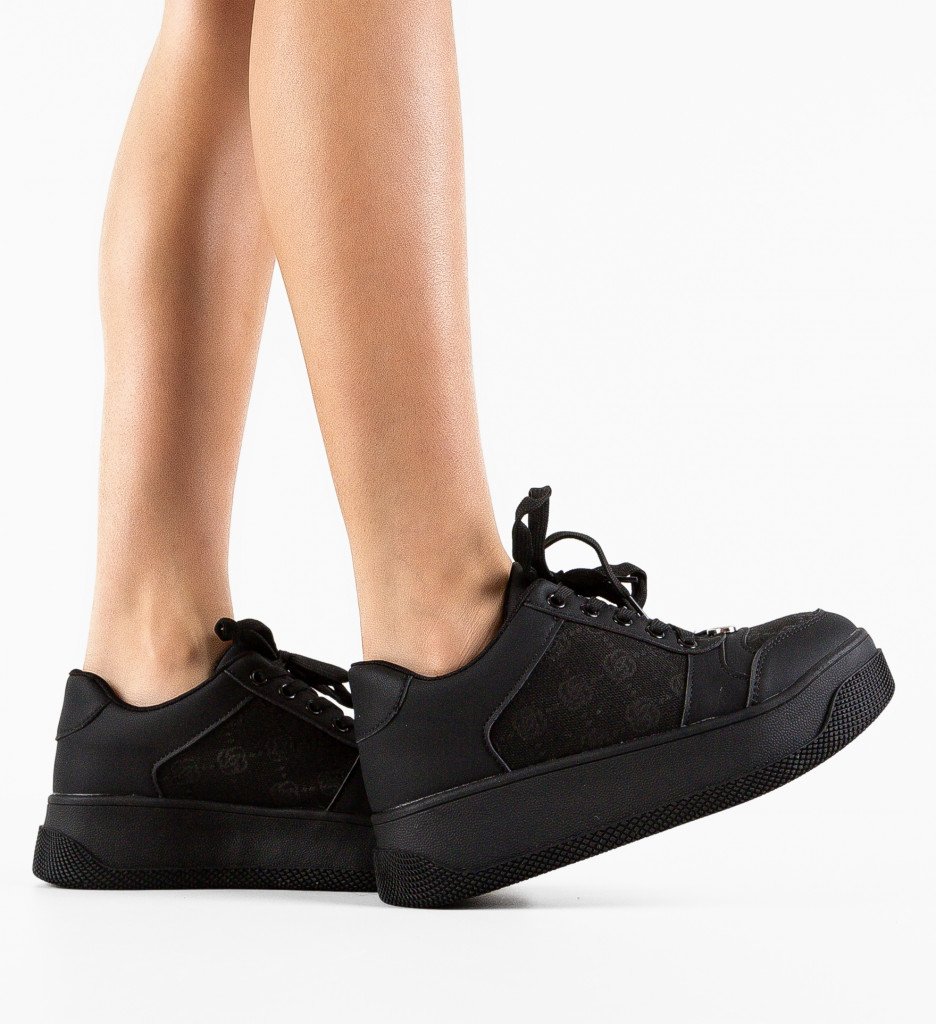 Sneakers Dama Miess Negri | Confort Maxim - imagine 3