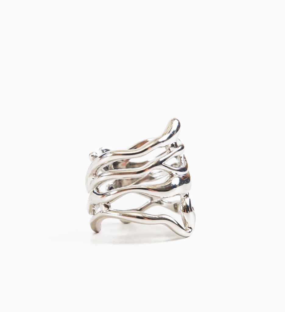 Inel Jeken Argintiu - Design Elegant și Modern - imagine 5