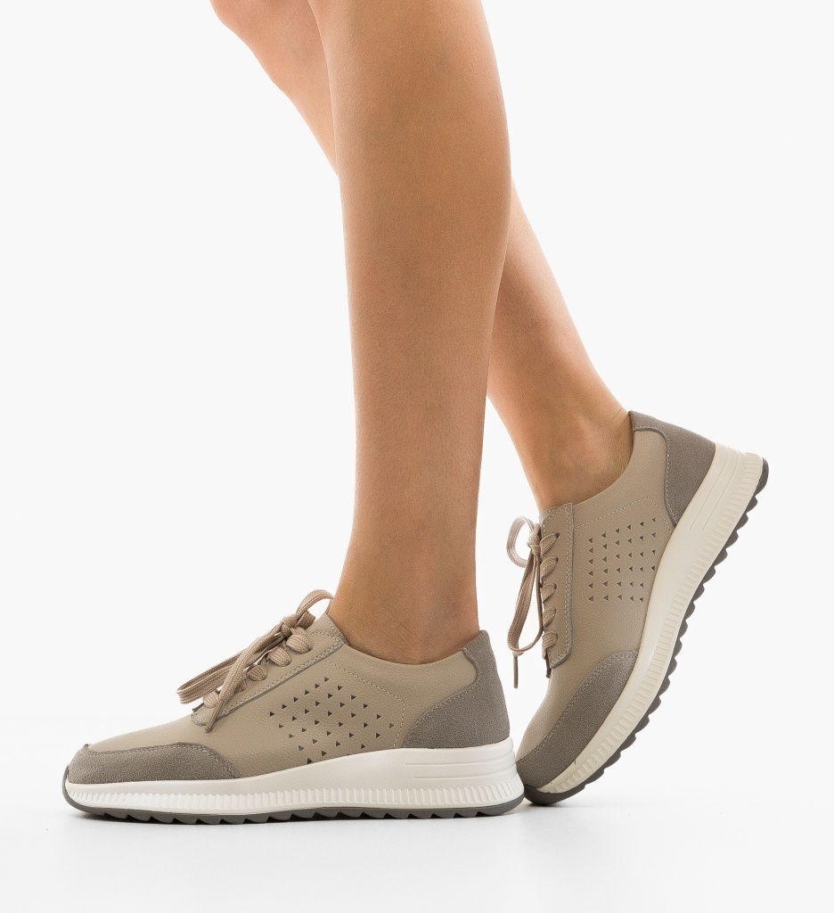 Sneakers Trybary Gri | Confort & Stil - imagine 2