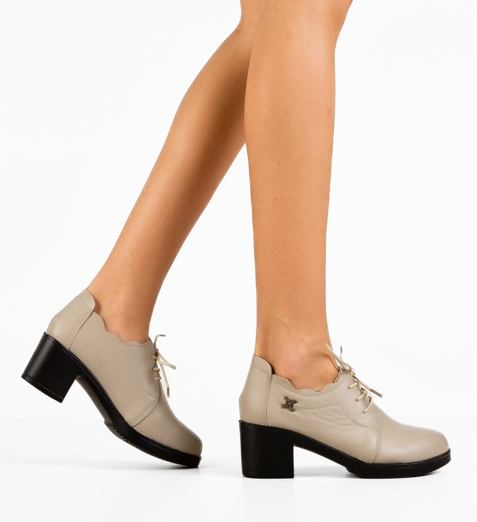 Pantofi Casual Tyborc Bej | Stil și Confort - imagine 2