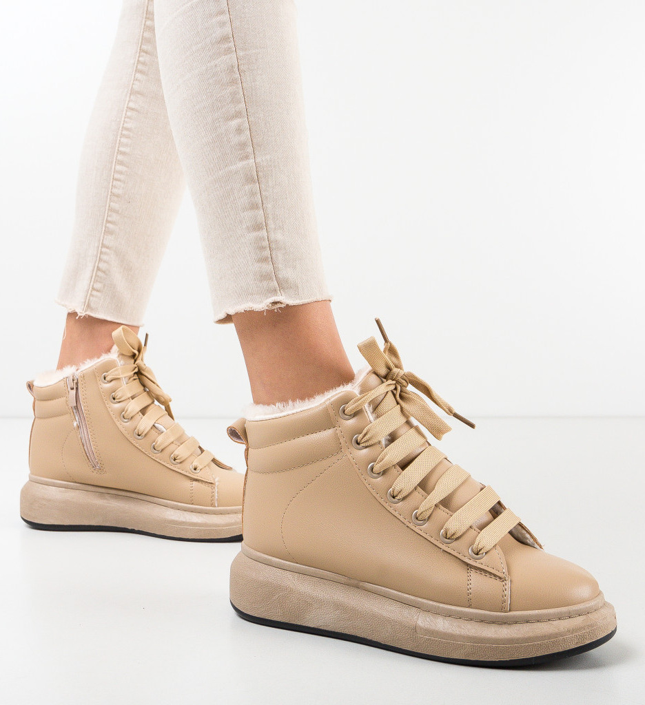 Pantofi Sport Misterlava Camel - Confort & Stil