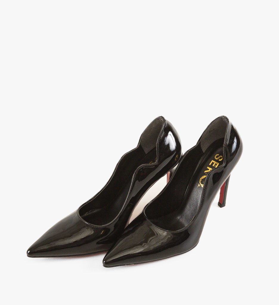 Pantofi Tichon Negri | Eleganță și Stil Asigurat - imagine 5