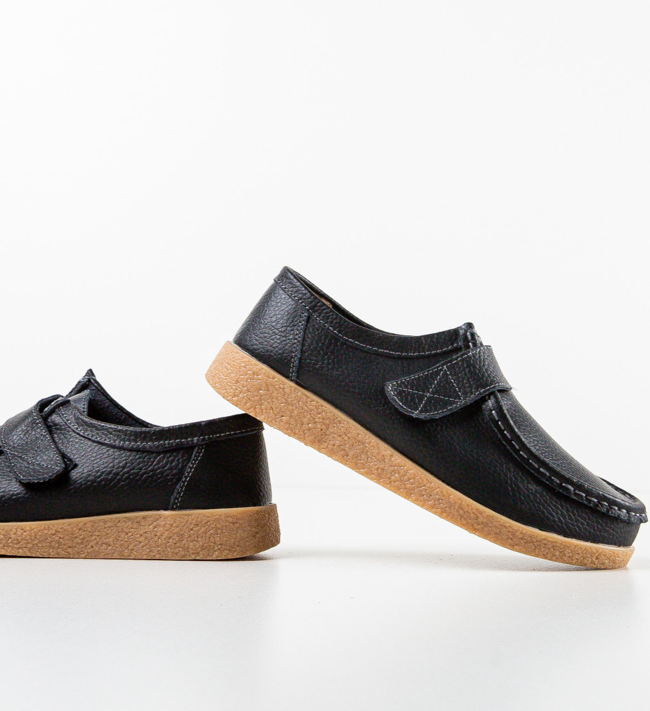 Pantofi Casual Monta Negri | Stil și Confort Zilnic - imagine 5