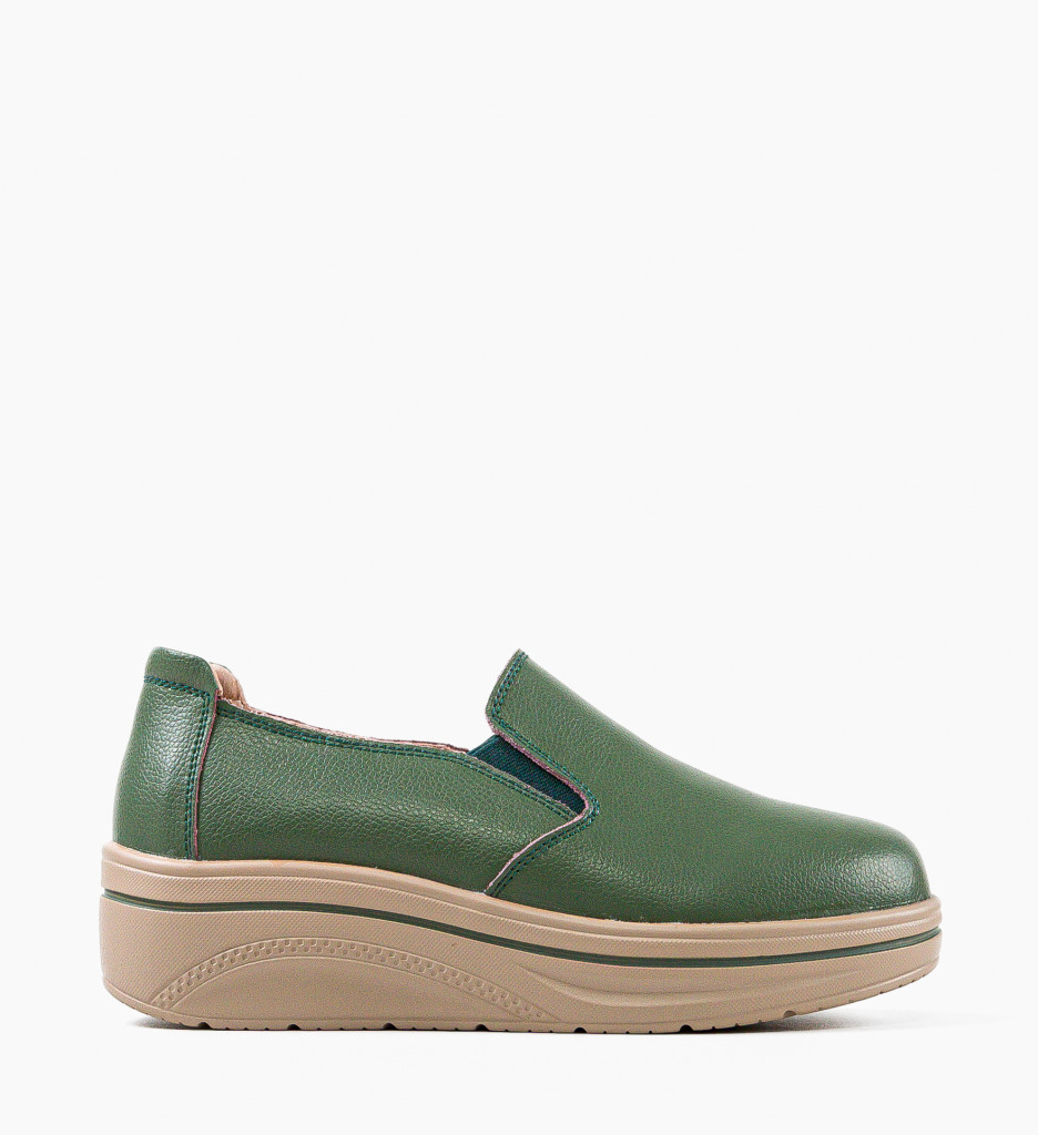 Pantofi Casual Verzi Alpino - Confort & Stil