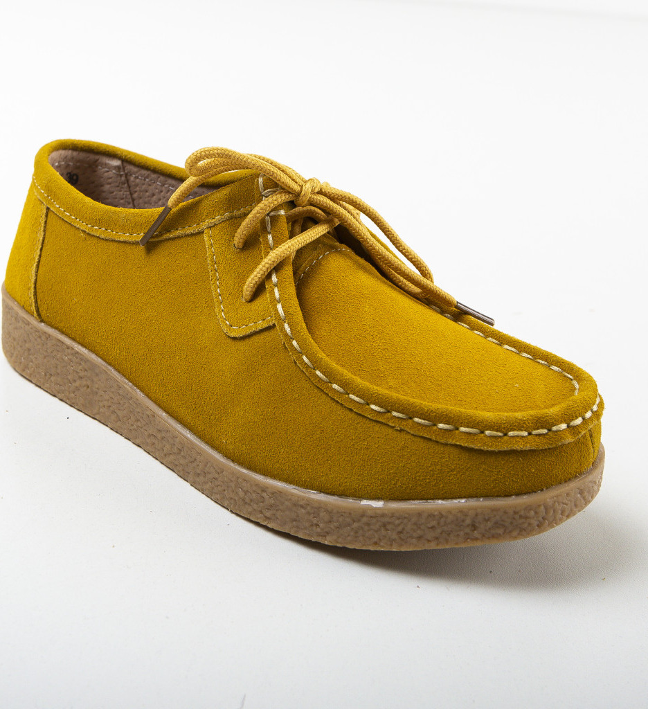 Pantofi Casual Neca Galbeni - Confort și Stil - imagine 4