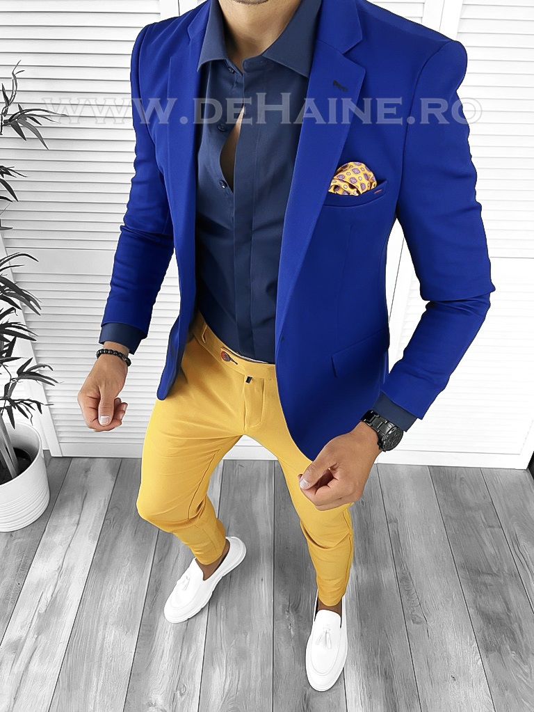 Tinuta Smart Casual Barbati 3 Piese Slim Fit