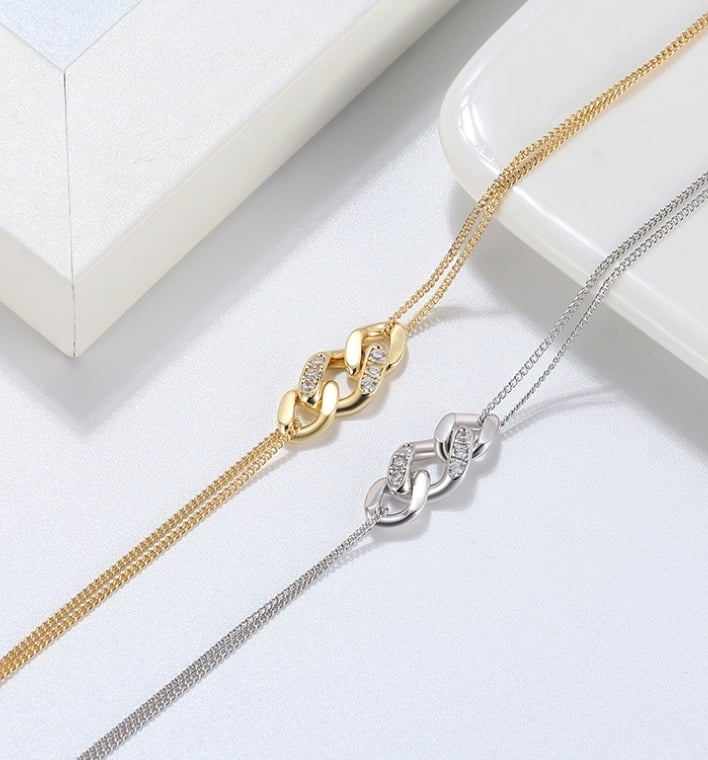 Brățară Delis Argint 925 Placat cu Rodiu - imagine 3