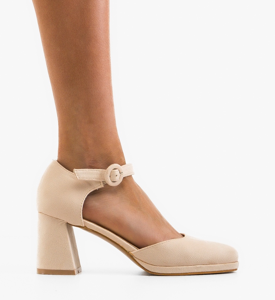 Pantofi Dama Rafe Nude | Eleganță Versatilă - imagine 5
