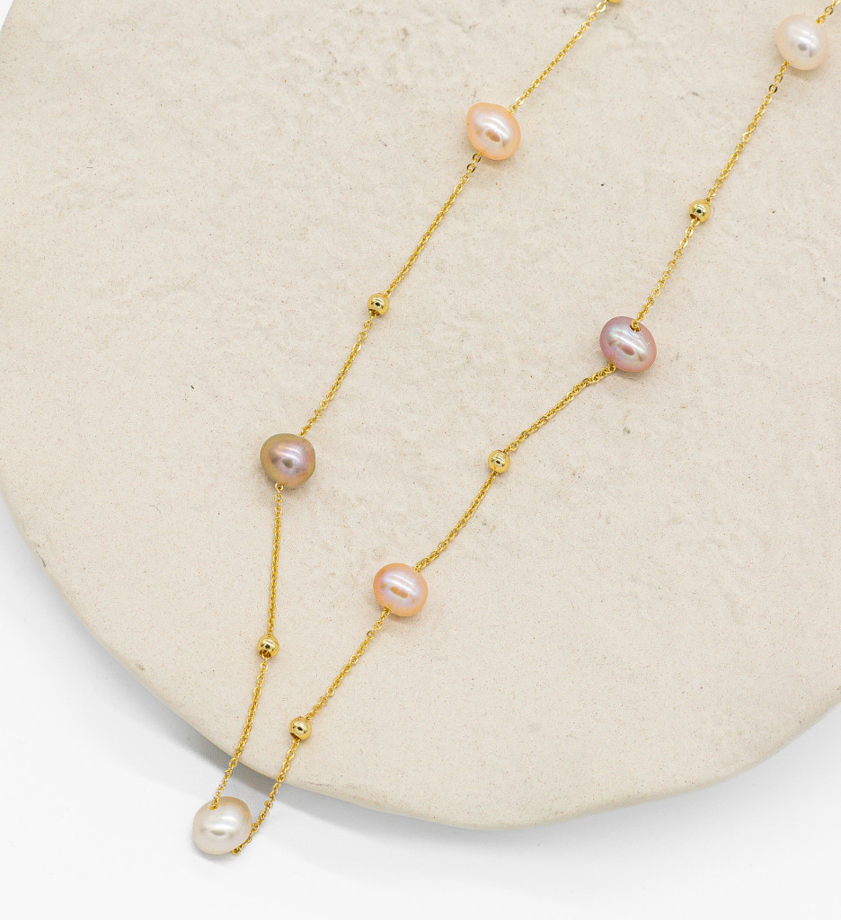 Colier Teresa Auriu | Bijuterie Eleganta