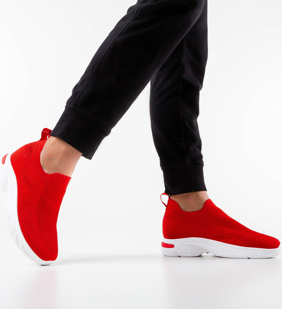 Pantofi Sport Viggoa Rosii - Confort și Stil