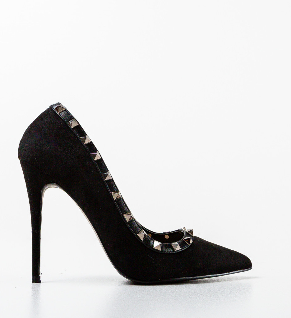 Pantofi Luvea Negri 2 - Eleganță și Stil - imagine 4