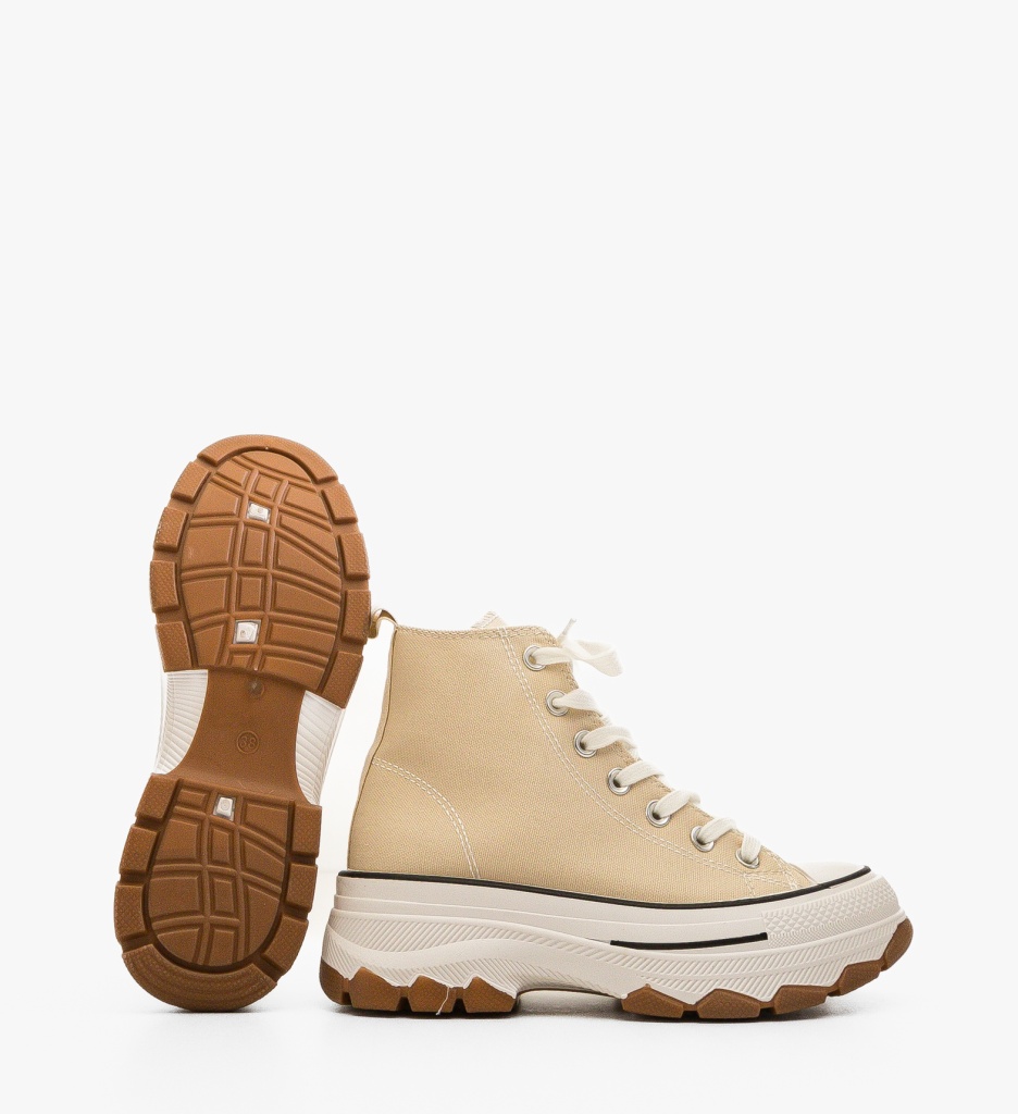 Sneakers Fedaz Khaki Dama - Confort & Stil - imagine 8