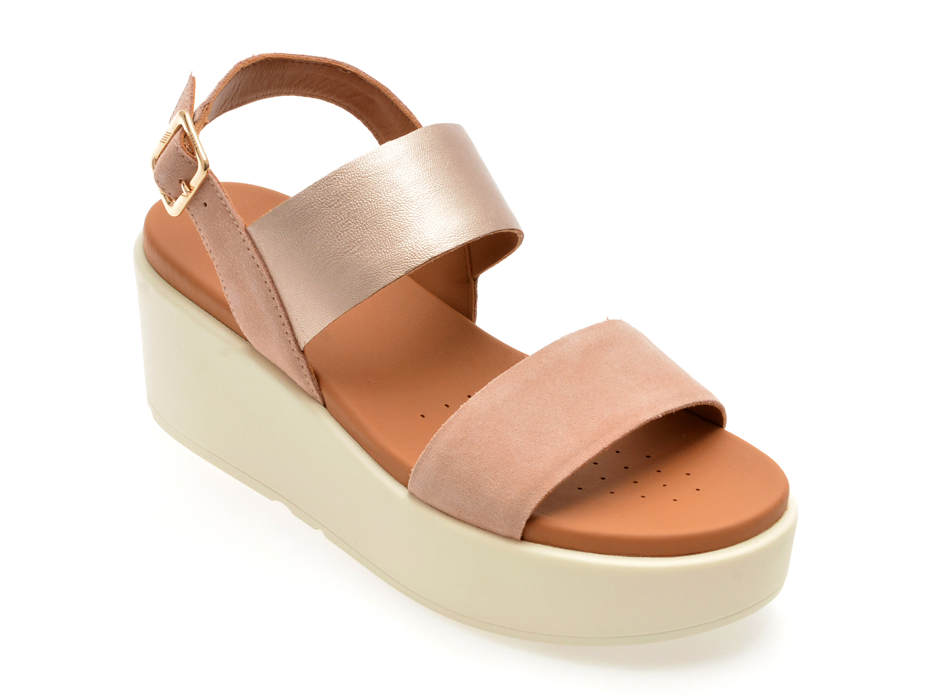 Sandale GEOX Nude Confortabile