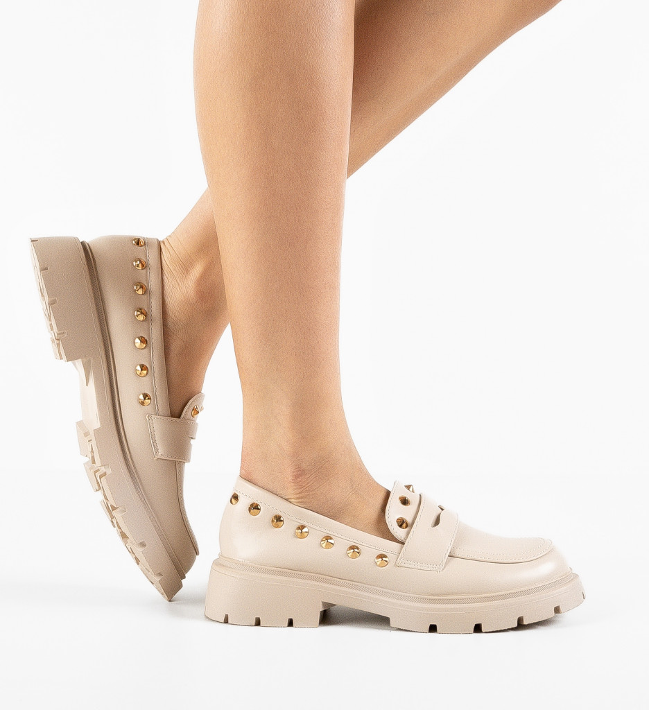 Pantofi Casual Byrd Bej | Stil și Confort - imagine 3
