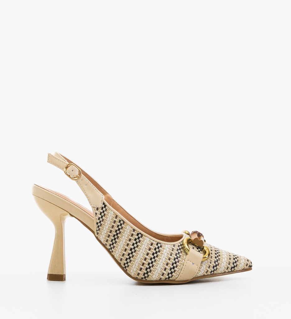 Pantofi Dama Liberia Bej - Eleganță și Confort - imagine 3