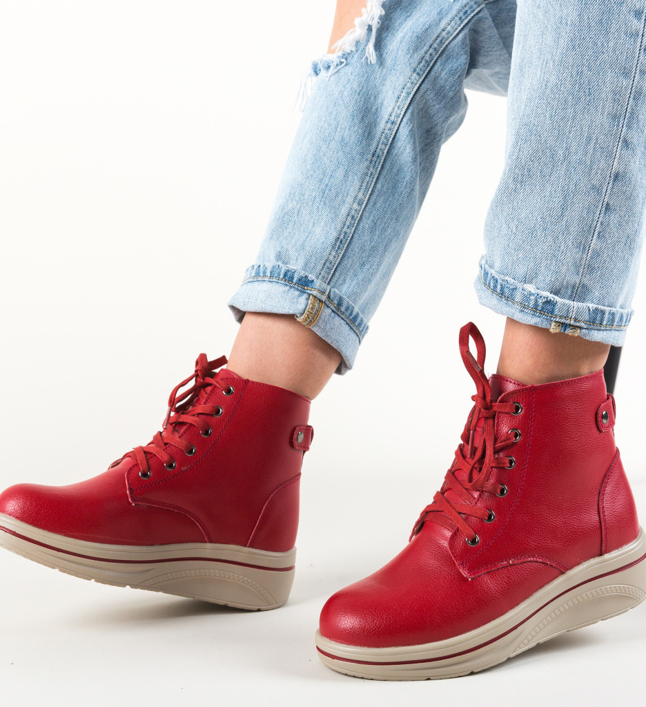 Pantofi Casual Lakiob Rosii - Confort & Stil