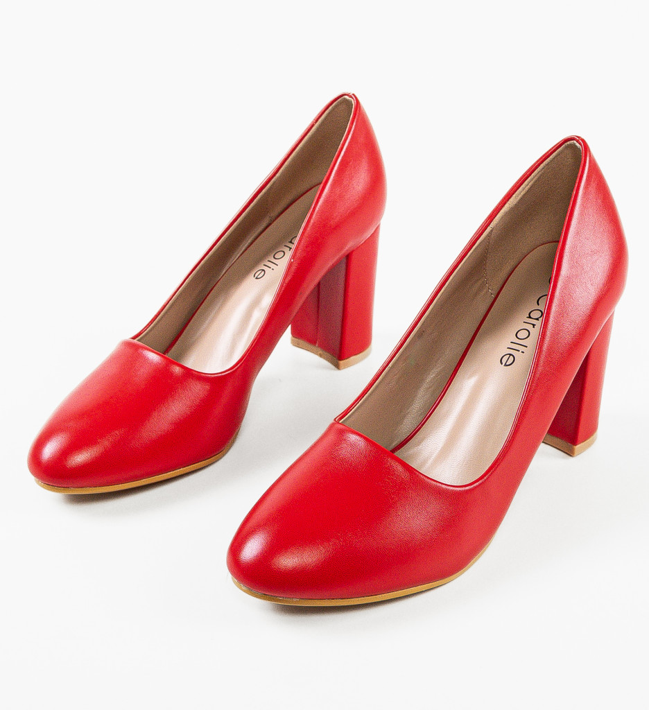 Pantofi Lorna Rosii | Eleganță și Stil - imagine 10