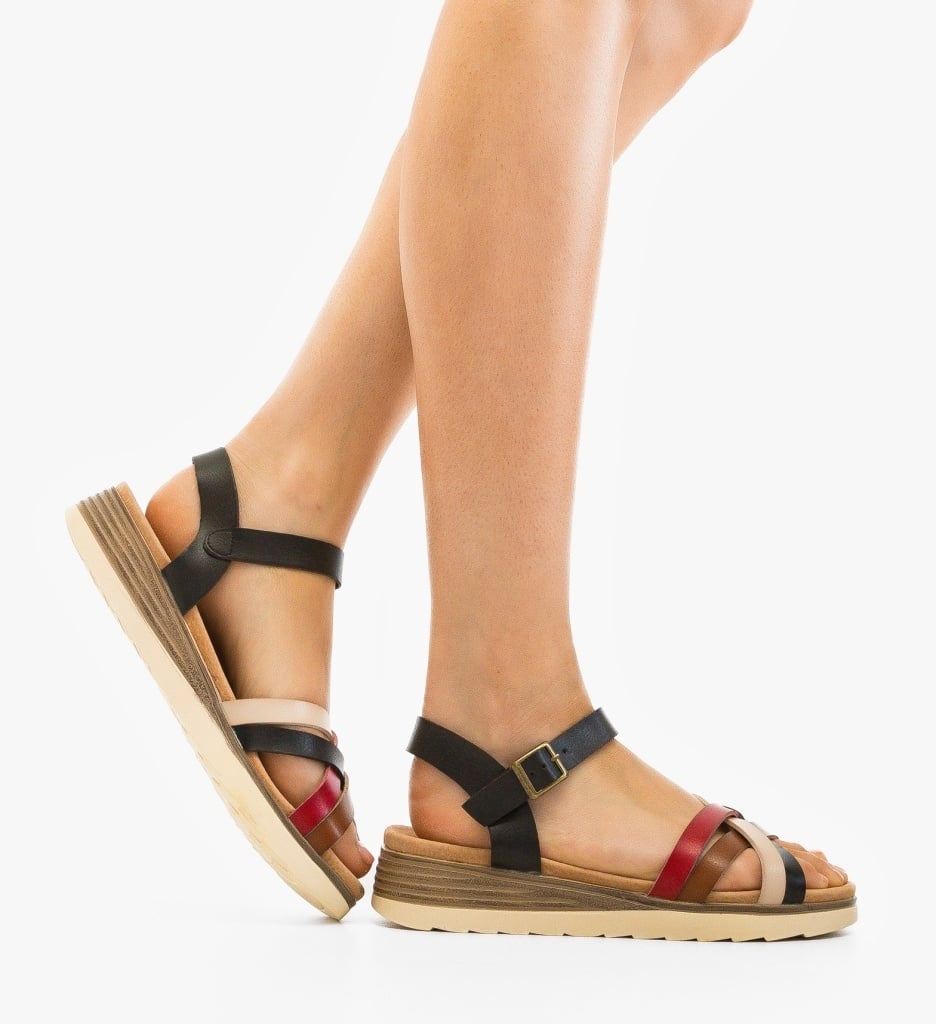 Sandale Dama Usha Negre - Eleganta si Confort