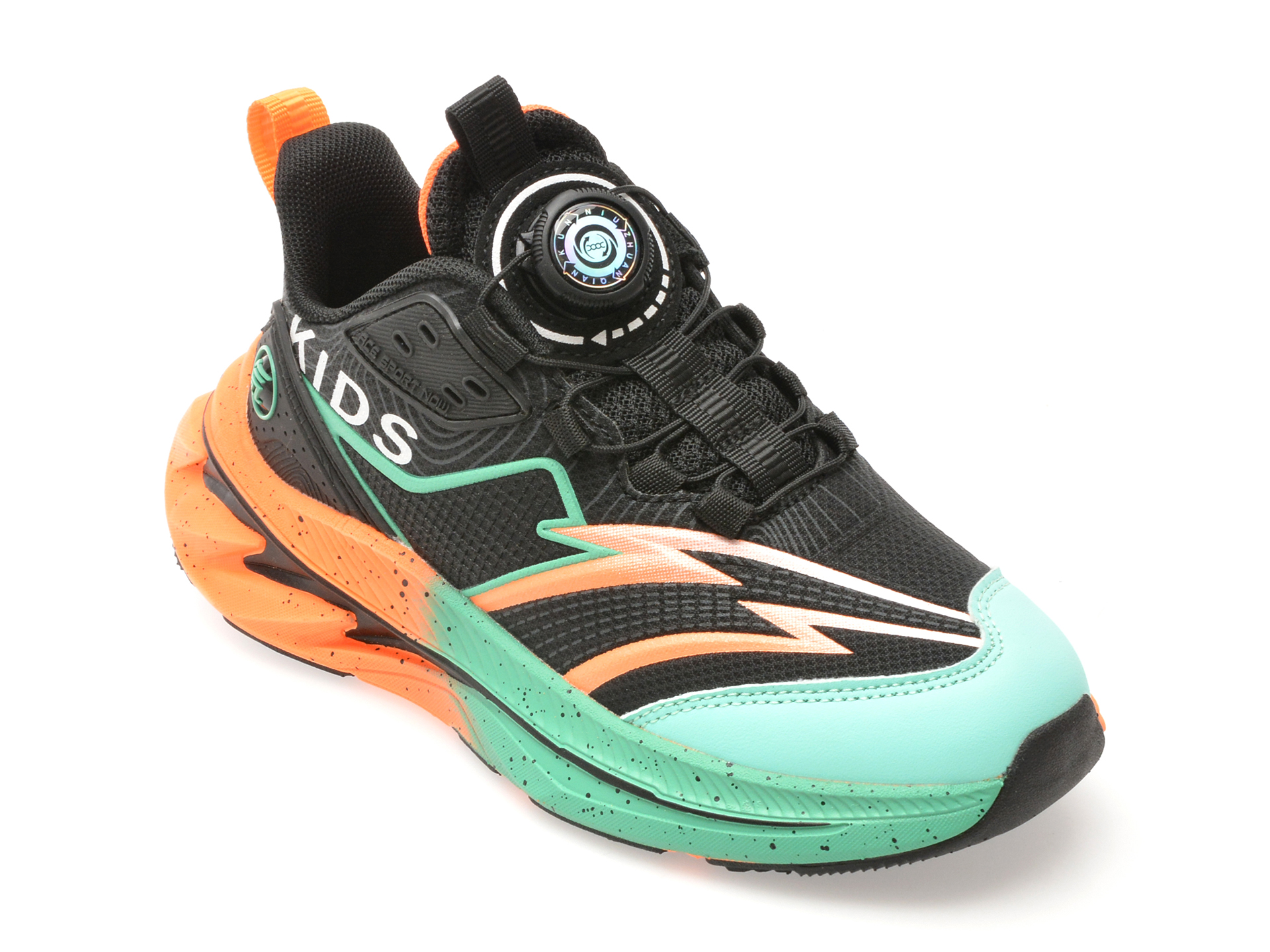 Pantofi Sport Selection Kids Negri - Confort