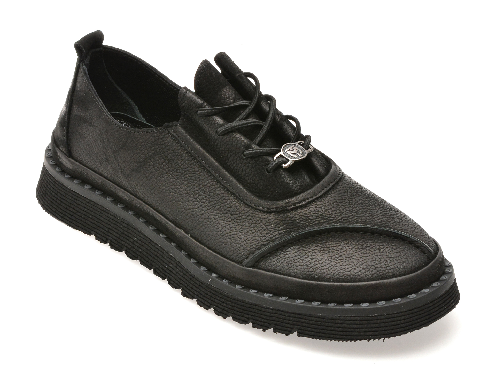 Pantofi GRYXX negri din nabuc - Eleganță casual
