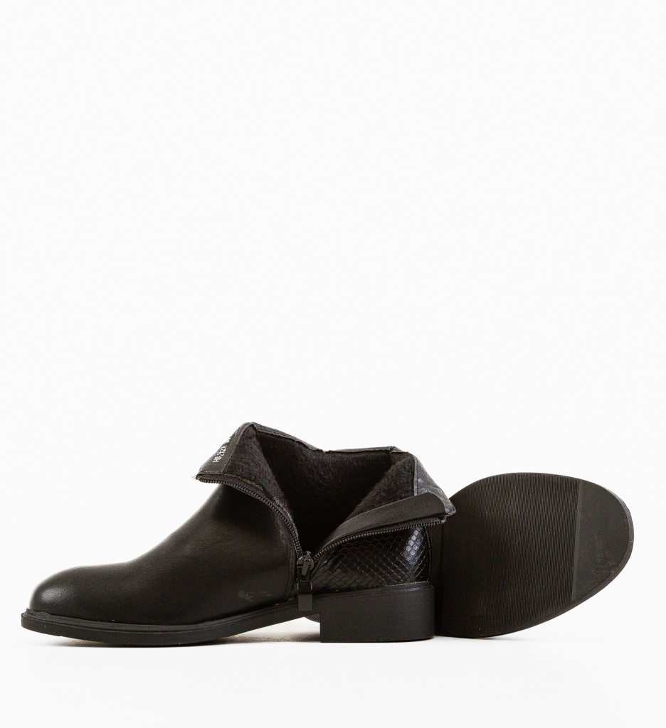 Ghete Dama Negre Valdez | Eleganță & Stil - imagine 7
