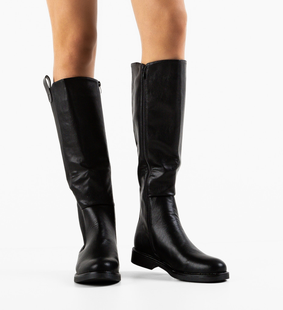 Cizme Dama Jessie Negre | Stil și Eleganță - imagine 5