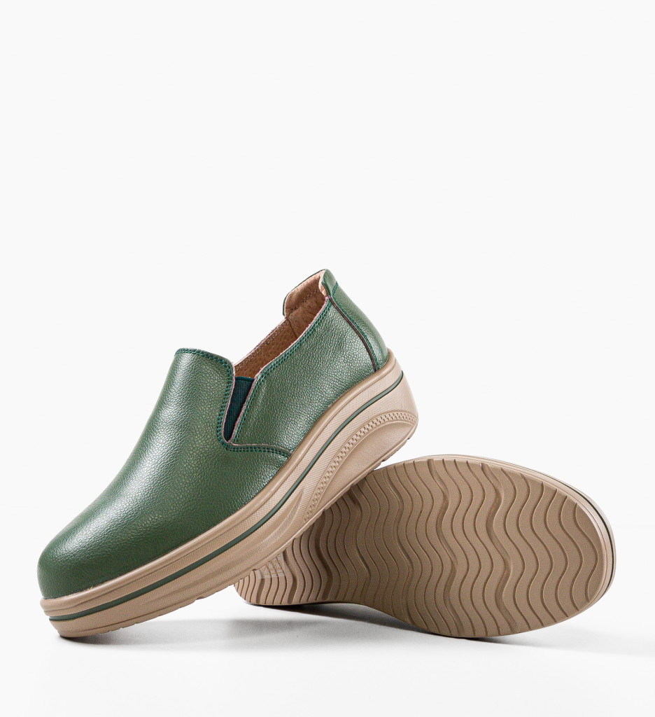 Pantofi Casual Verzi Alpino - Confort & Stil - imagine 4