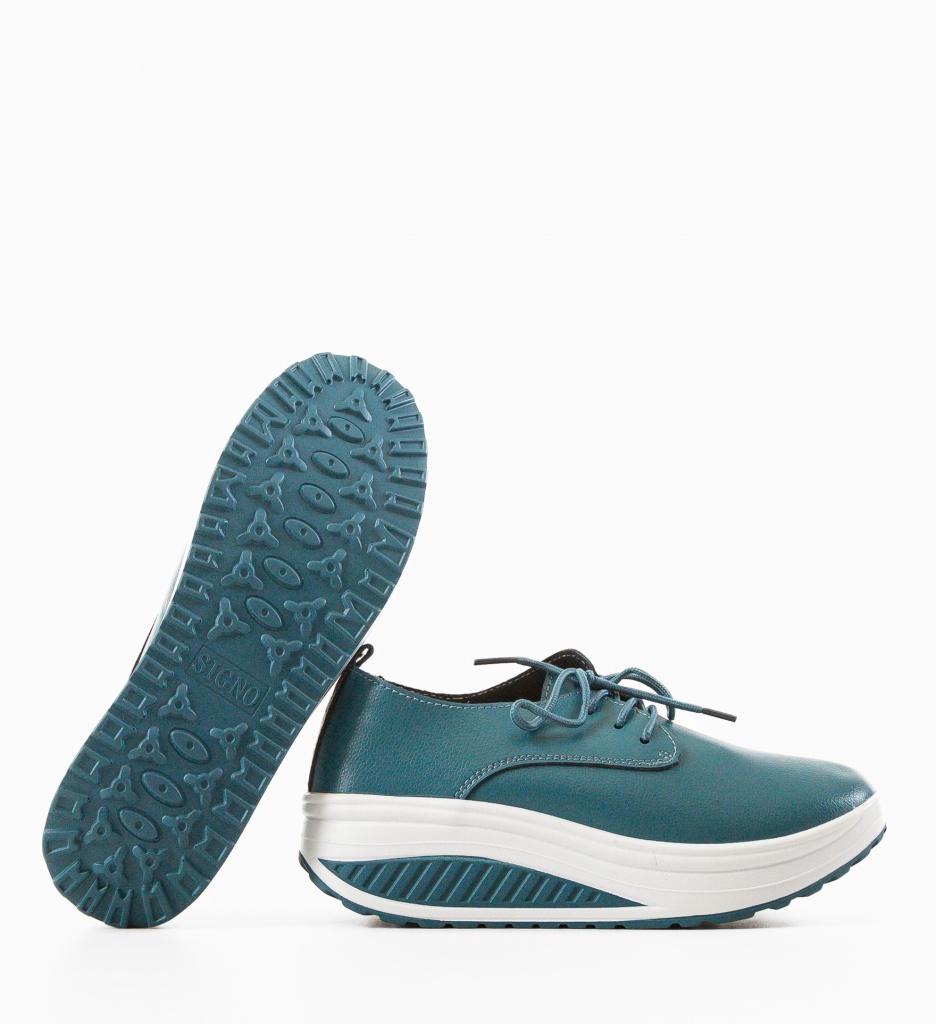Kleak Pantofi Casual Albastri - Confort Zilnic