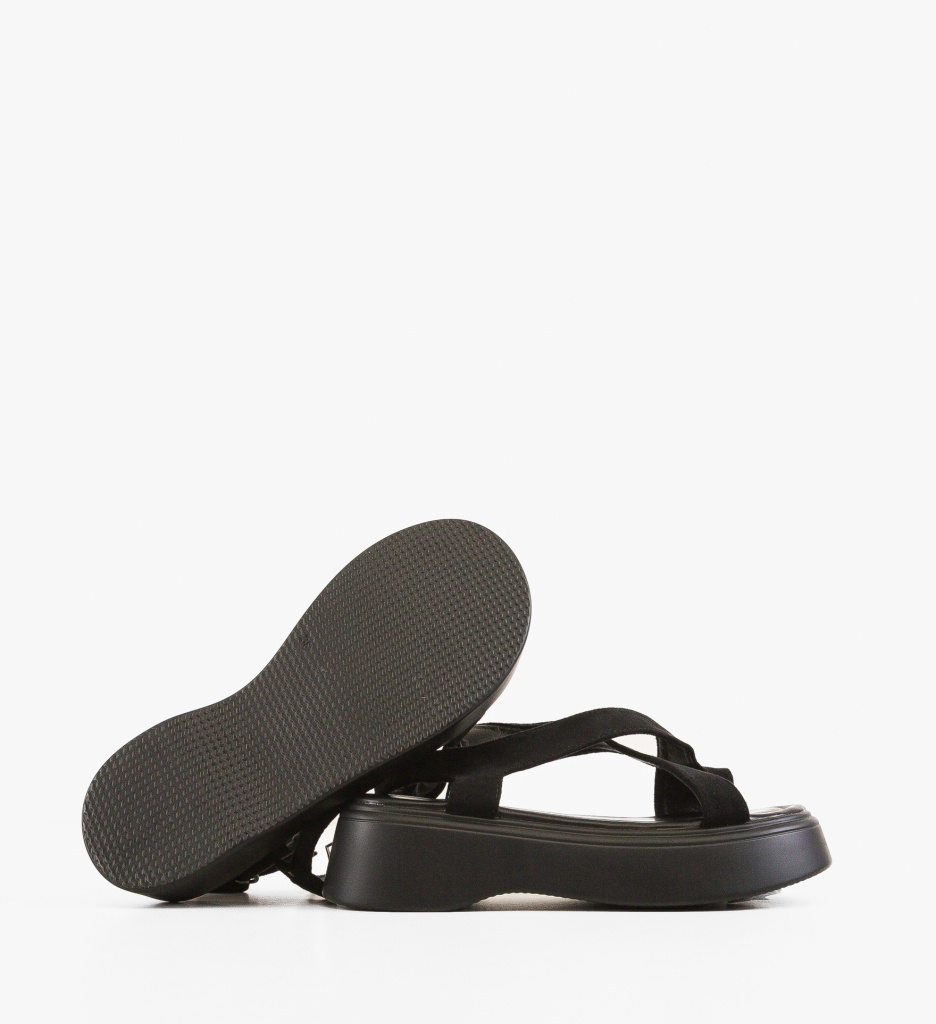 Sandale Dama Hamna Negre – Eleganță și Confort - imagine 3
