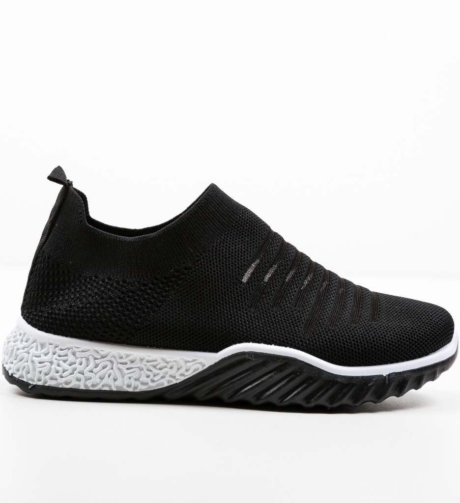 Pantofi Sport Cairon Negri - Confort & Stil - imagine 7