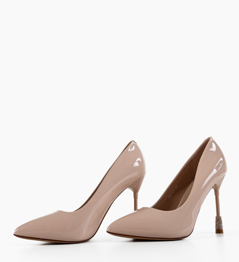 Pantofi cu Toc Monserrat Nude | Eleganță Versatilă - imagine 6