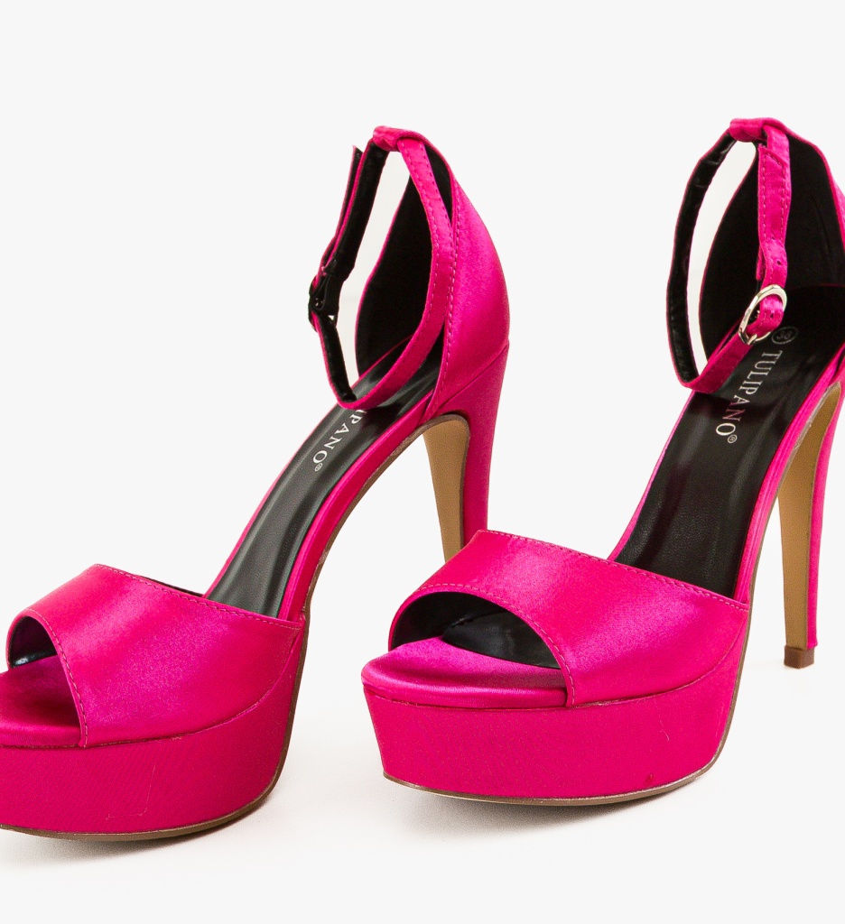 Sandale Toc Findlay Fuchsia | Eleganță Asigurată - imagine 7